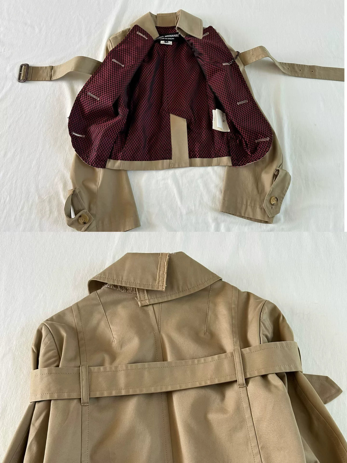 Junya Watanabe 2006 Runway Jacket Lace-Up Top
