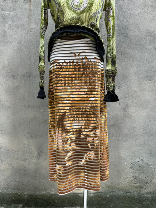 01SS Jean Paul Gaultier Devil Skirt