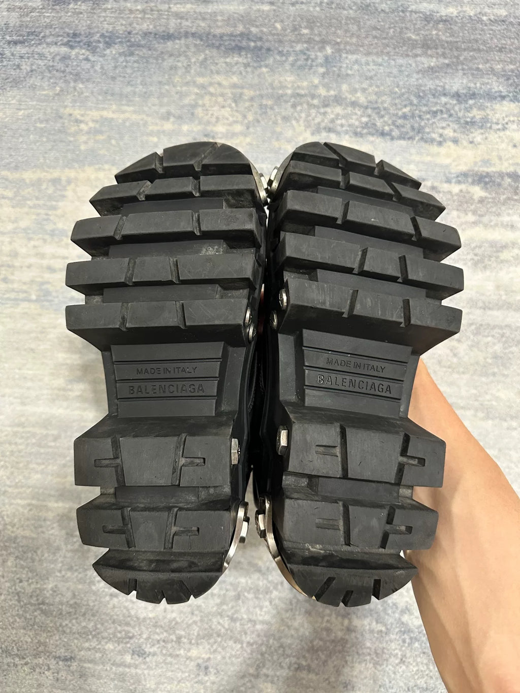 Balenciaga FW23 Bulldozer Slim Boots