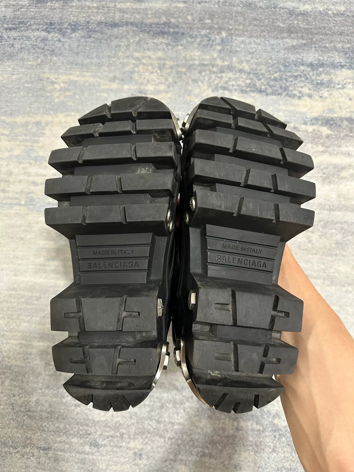 Balenciaga FW23 Bulldozer Slim Boots