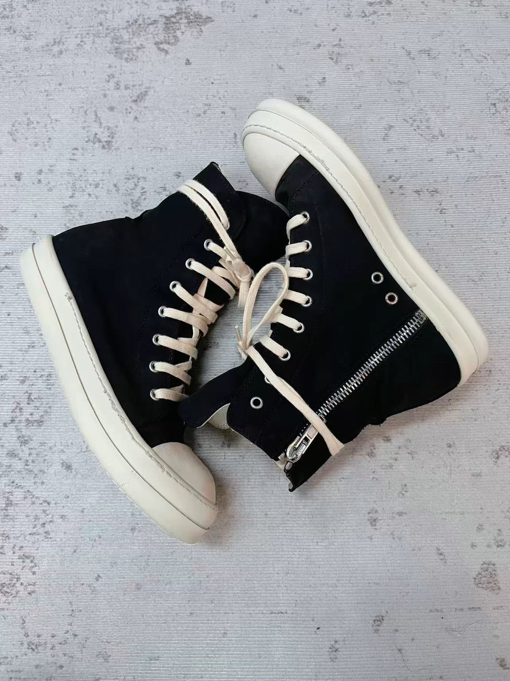 Rick Owens Drkshdw Side Logo Sneakers