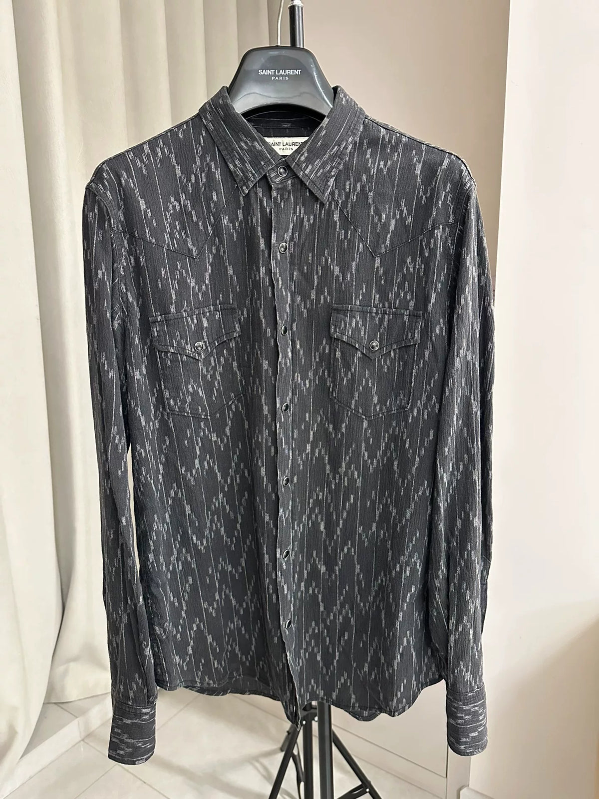 Saint Laurent SS17 Irregular Stripe Shirt