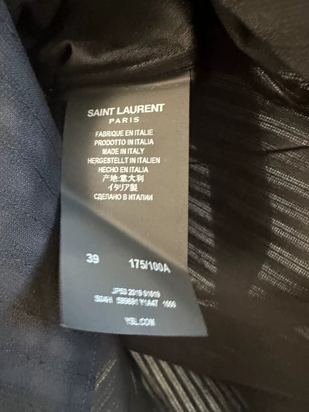 Saint Laurent SS20 Court Style Shirt