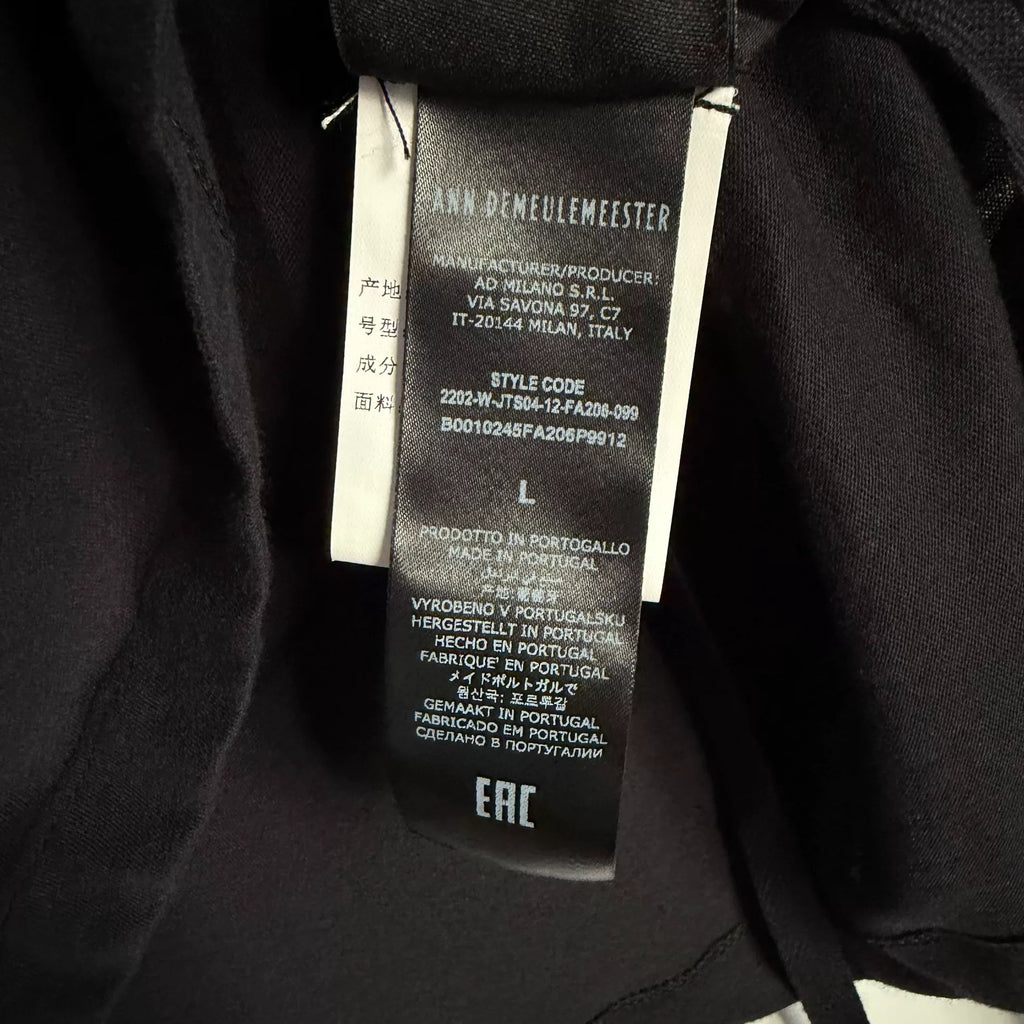 Ann Demeulemeester S/L Holy Print Short Sleeve T-Shirt