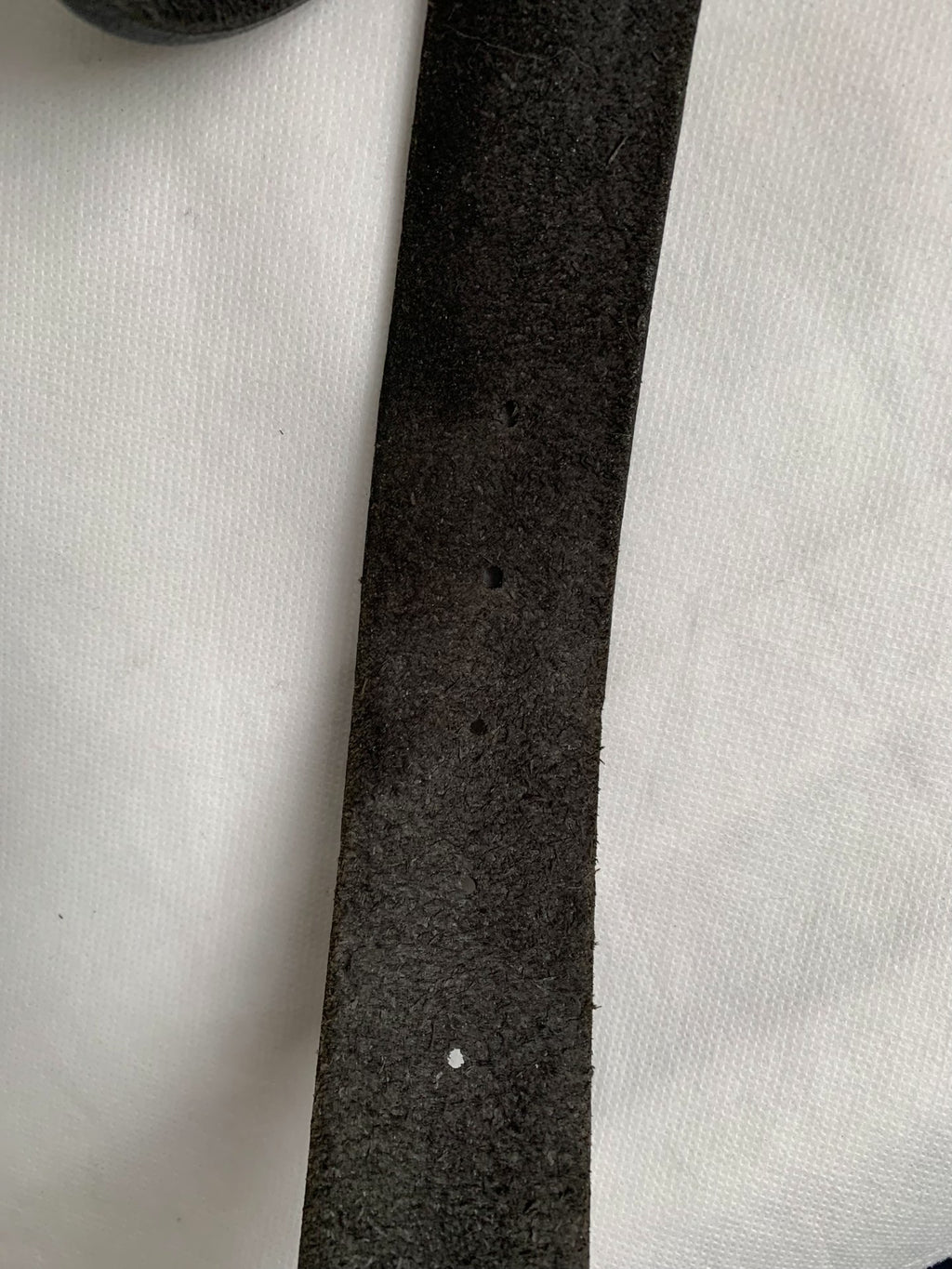 Gucci Shield Buffalo Leather Belt