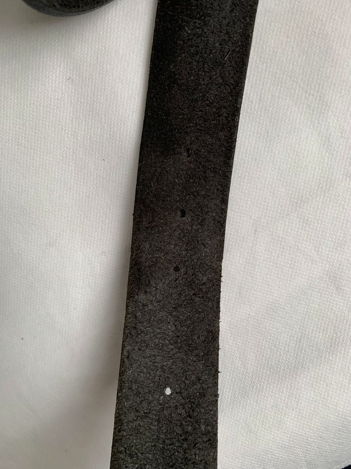 Gucci Shield Buffalo Leather Belt