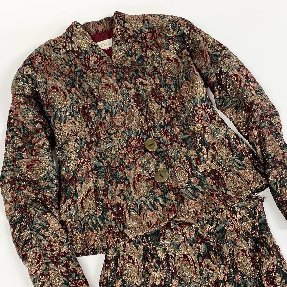 Dior Jacquard Pattern Suit