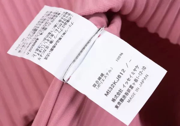 Issey Miyake Vintage Pink Pleated Top