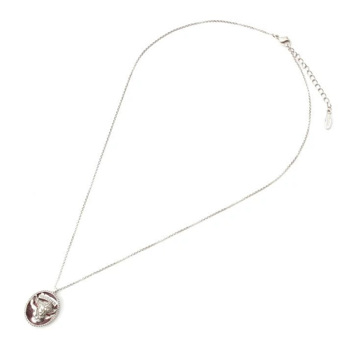 Jean Paul Gaultier Angel Relief 925 Silver Necklace