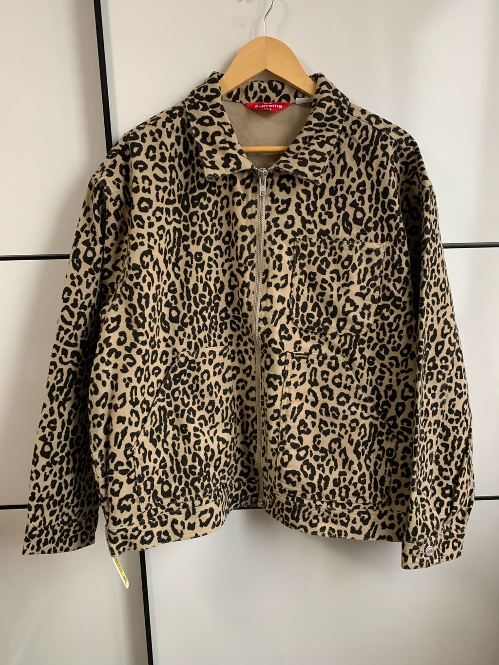 Supreme × Kindermann Leopard Print Jacket