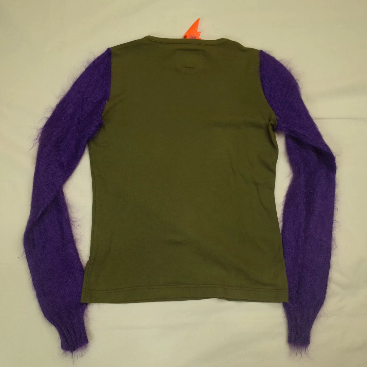 1998 Fall/Winter W&LT Walter van Beirendonck Mohair T-shirt and Vest Set