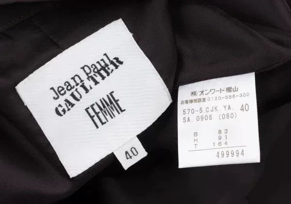 Jean Paul Gaultier Vintage Purple Top