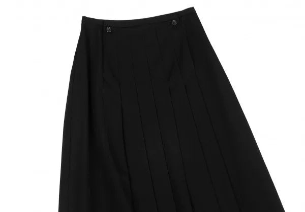 COMME des GARCONS Vintage Black Pleated Skirt