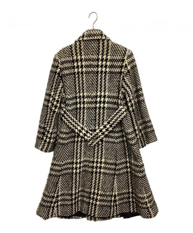 Issey Miyake 1980s Houndstooth Wool Coat