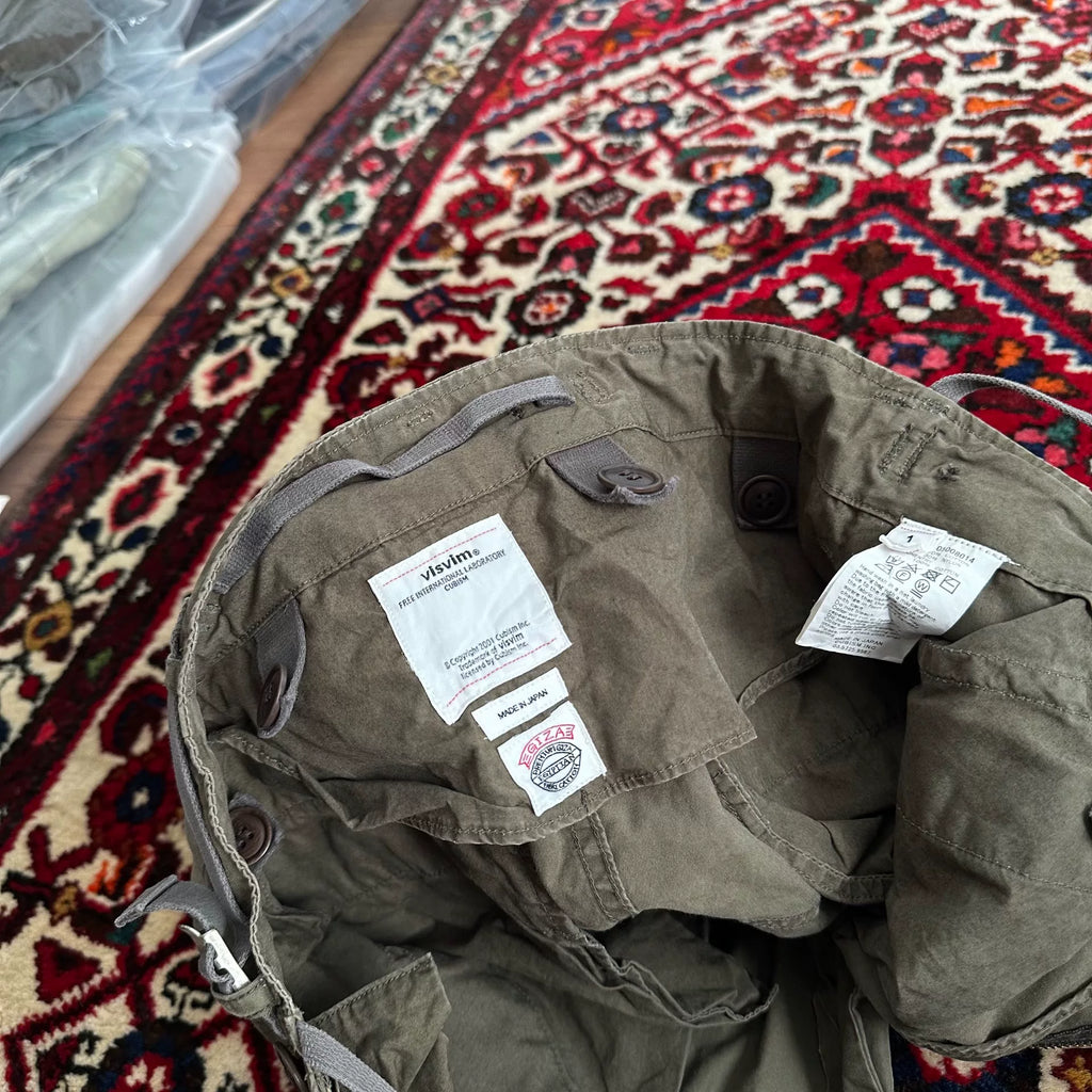 visvim 18ss EIGER SANCTION SHORTS