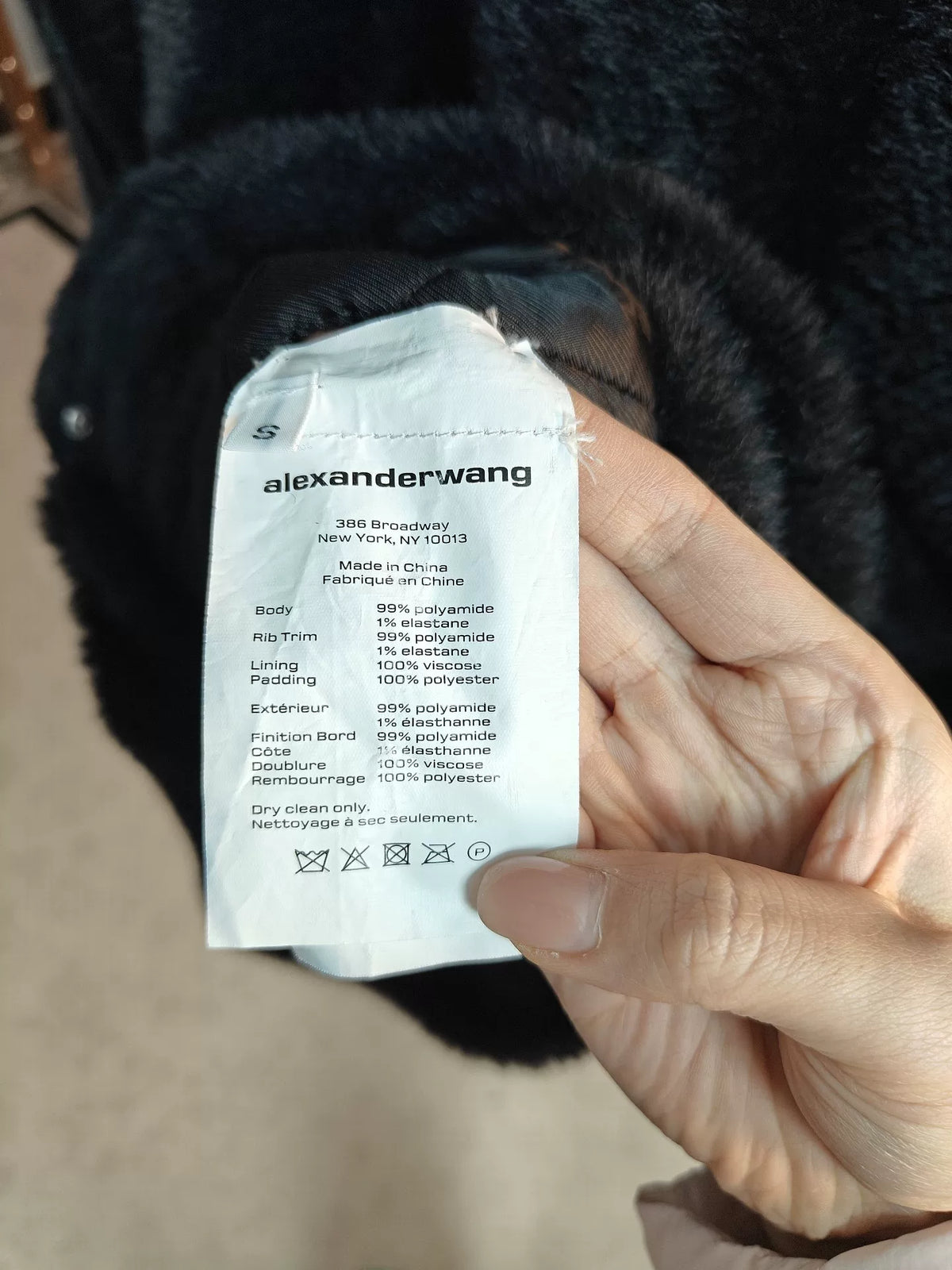 Alexander Wang Black Coat