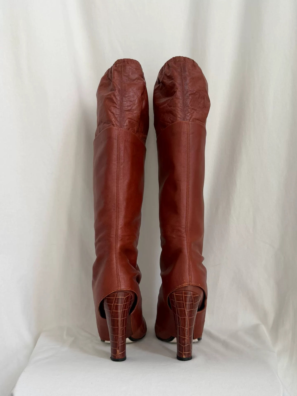 Chanel Brown Boots