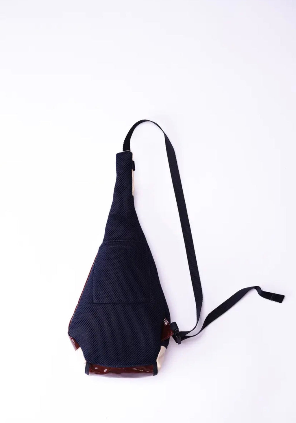 Miu Miu SS00 Leather Mesh Panel Backpack