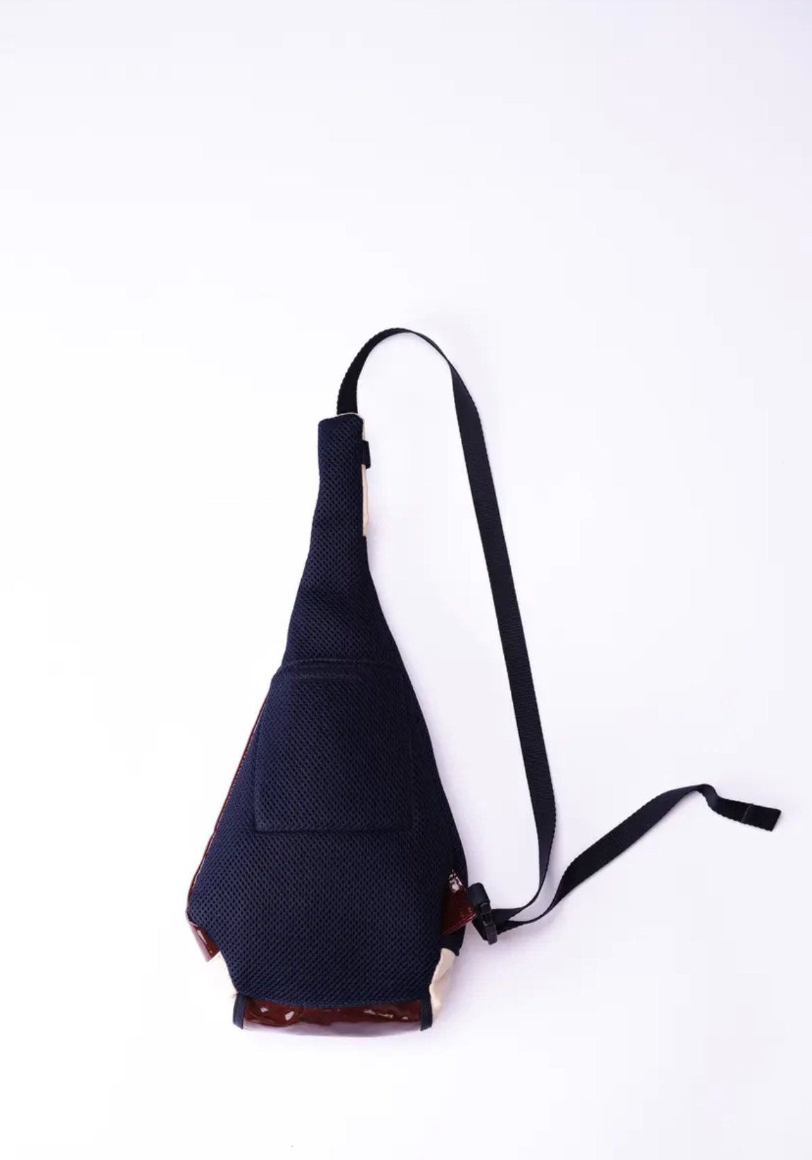 Miu Miu SS00 Leather Mesh Panel Backpack