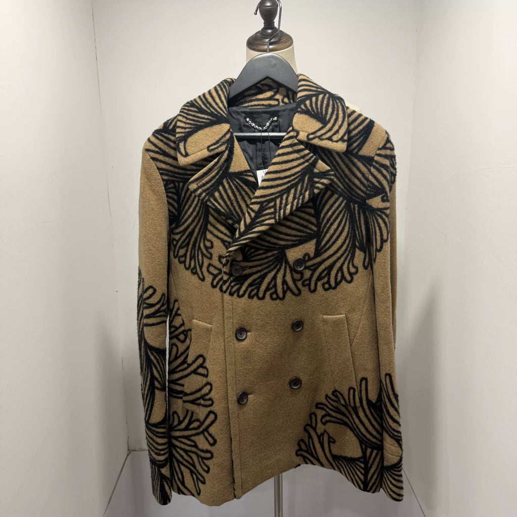 Louis Vuitton Isetan Double-Breasted Wool Coat
