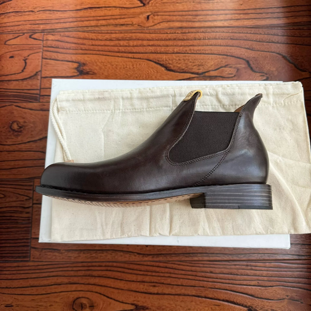Visvim 24aw Gornergrat mid-folk Chelsea boots