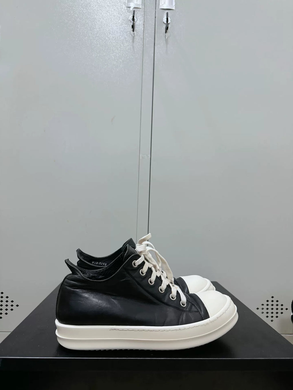 Rick Owens Leather Sneakers