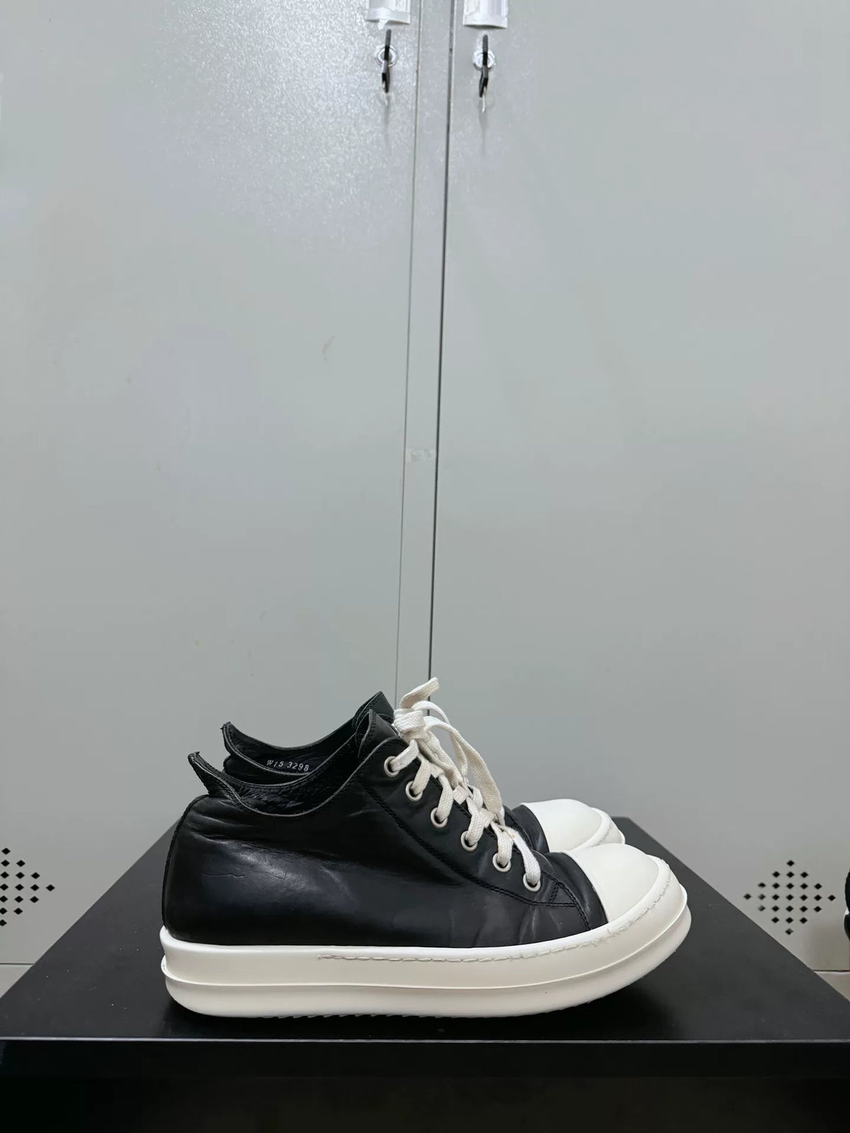 Rick Owens Leather Sneakers