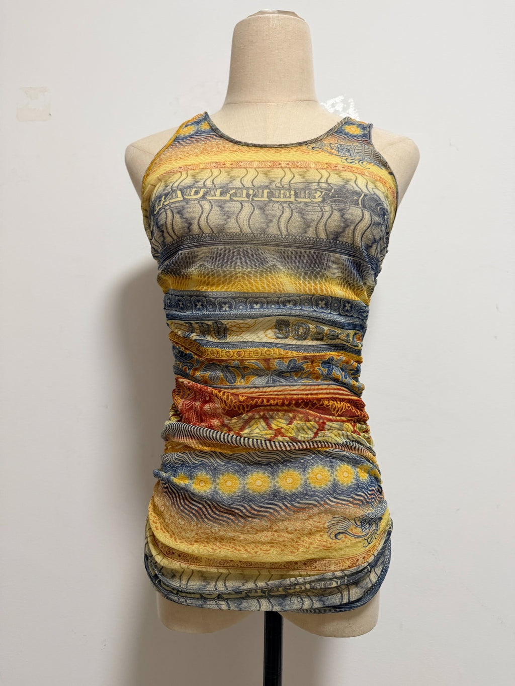 Jean Paul Gaultier Print Top