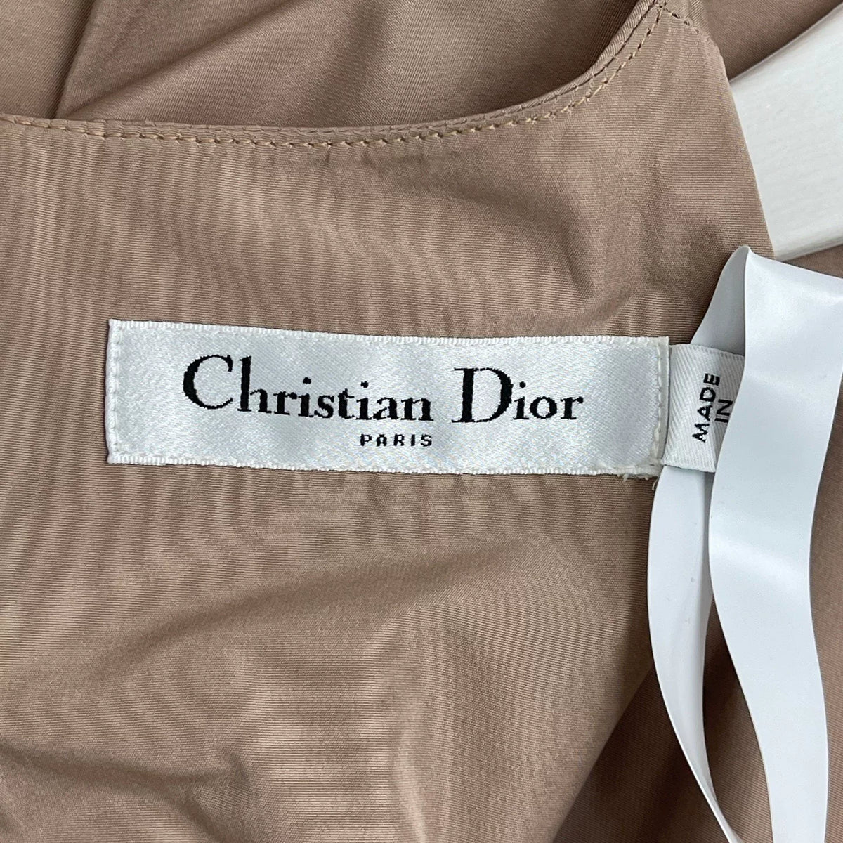Dior Sleeveless Belted Dress
