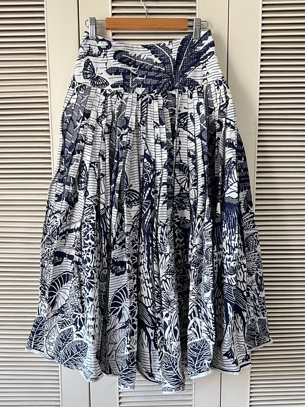 Dior Print Skirt