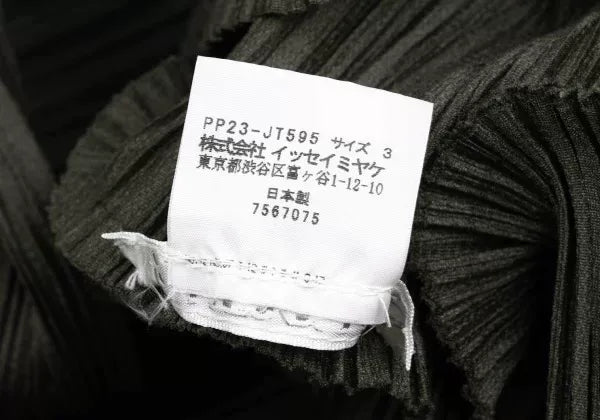Issey Miyake Vintage Green Pleated Dress