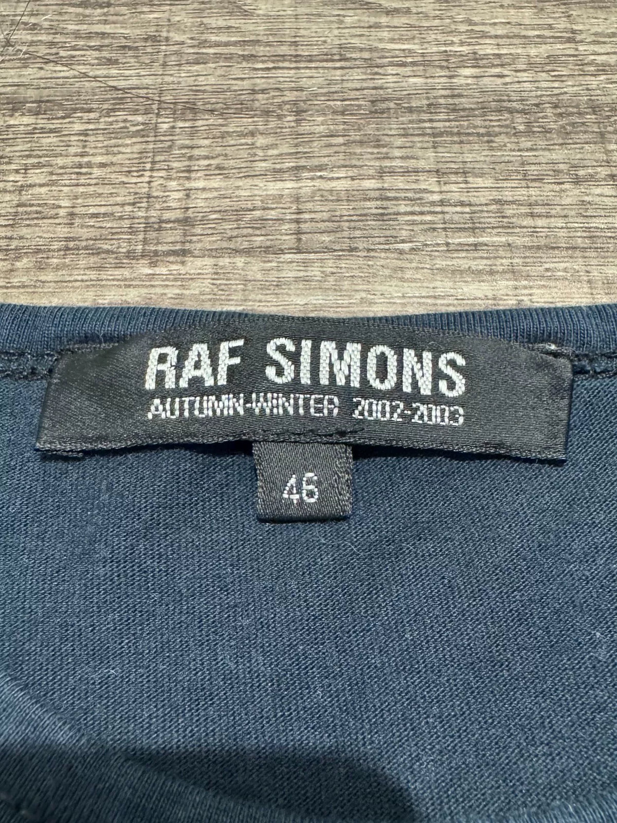 Raf Simons AW02 “virginia Creeper” Long Sleeve Tee