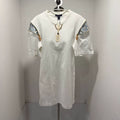 Louis Vuitton Zip Color-Block Monogram Dress