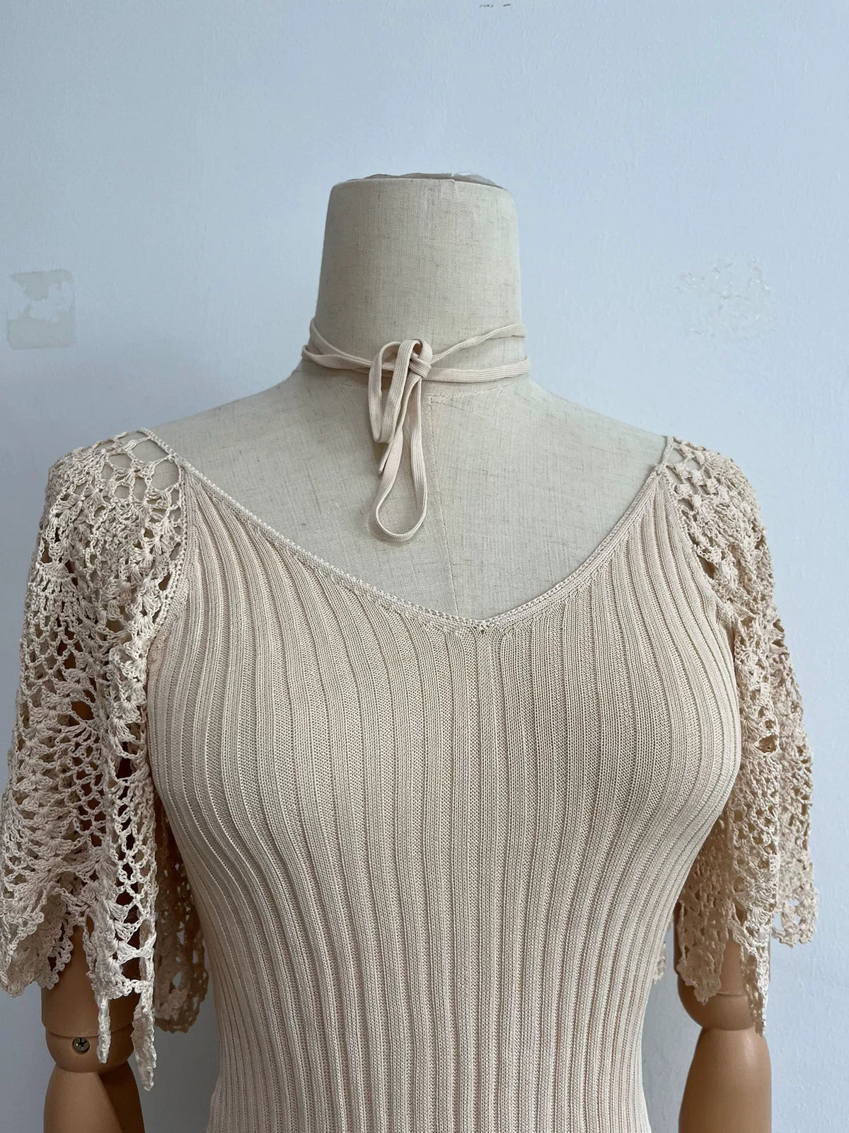 Jean Paul Gaultier Knit Drawstring Top