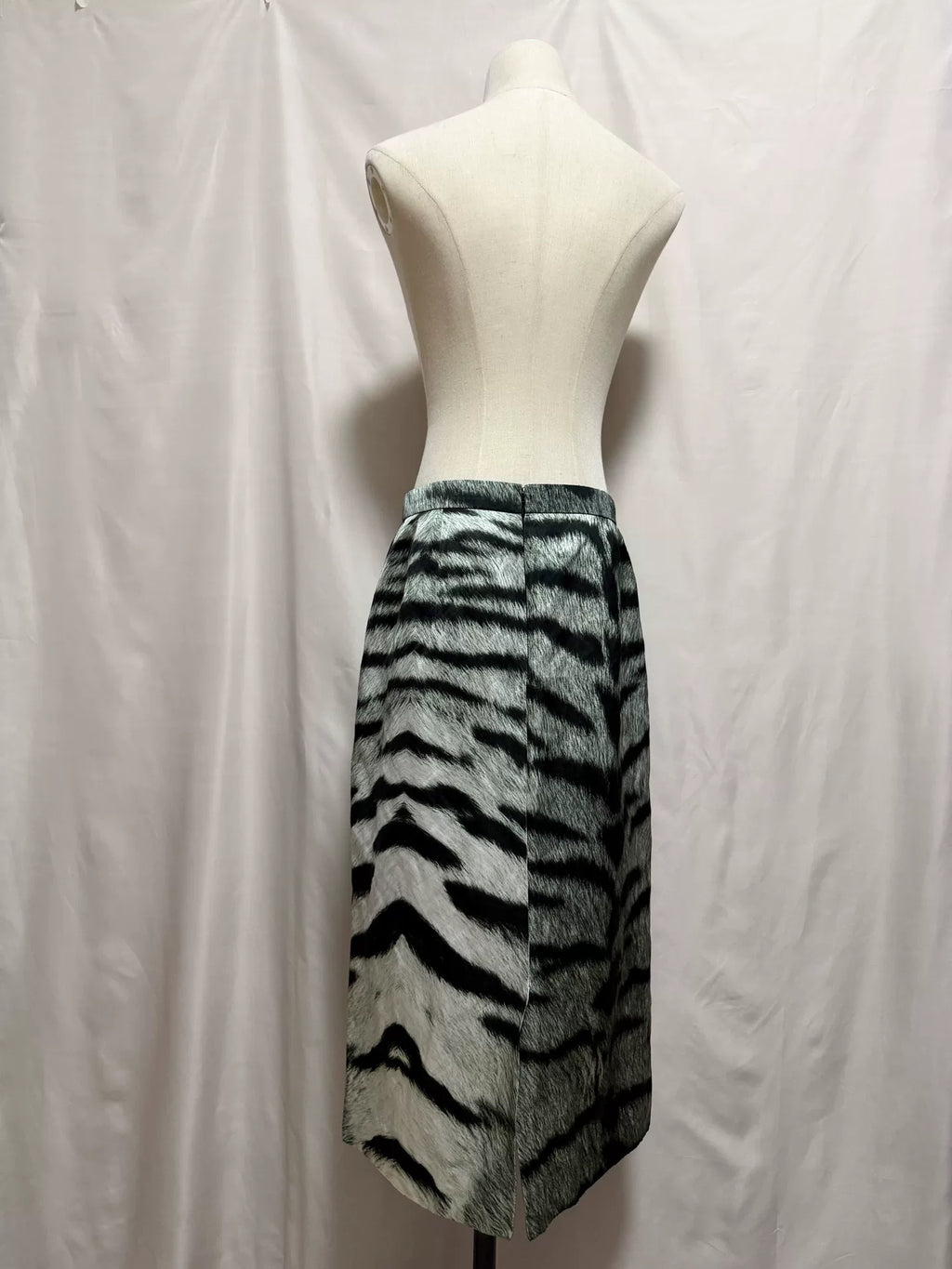 Dries Van Noten 2020 Spring/Summer Zebra Print Skirt