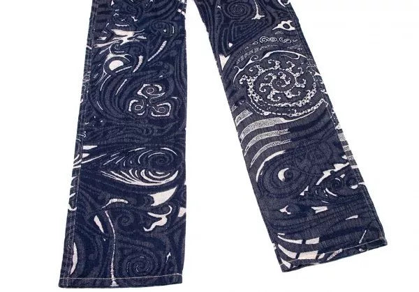 Jean Paul Gaultier Vintage Blue Floral Trousers