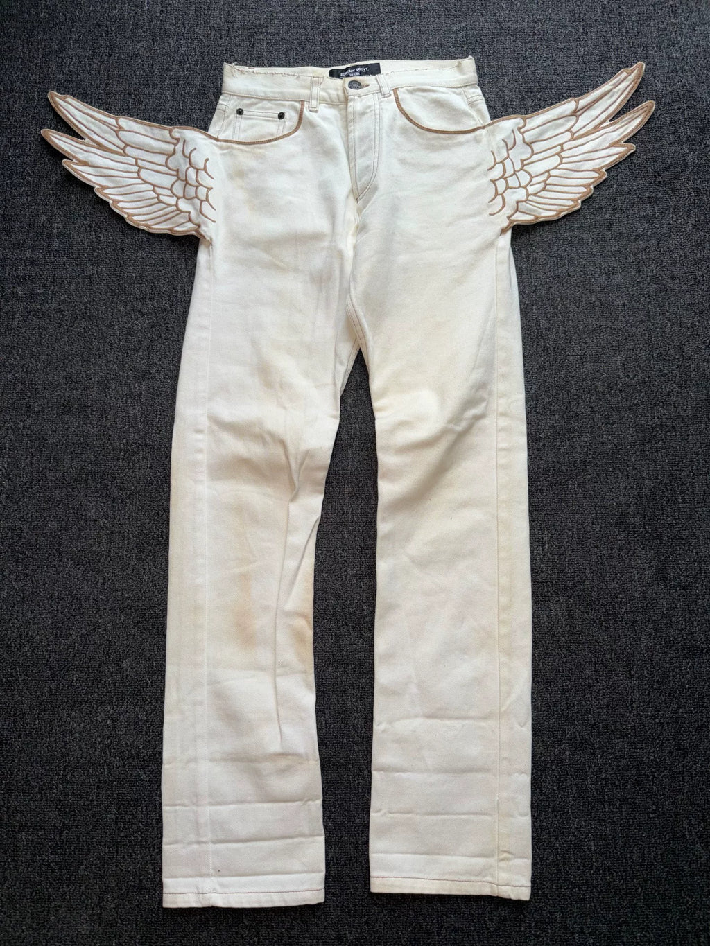 Jeremy Scott 2010aw Wings Cupie JS skinny jeans
