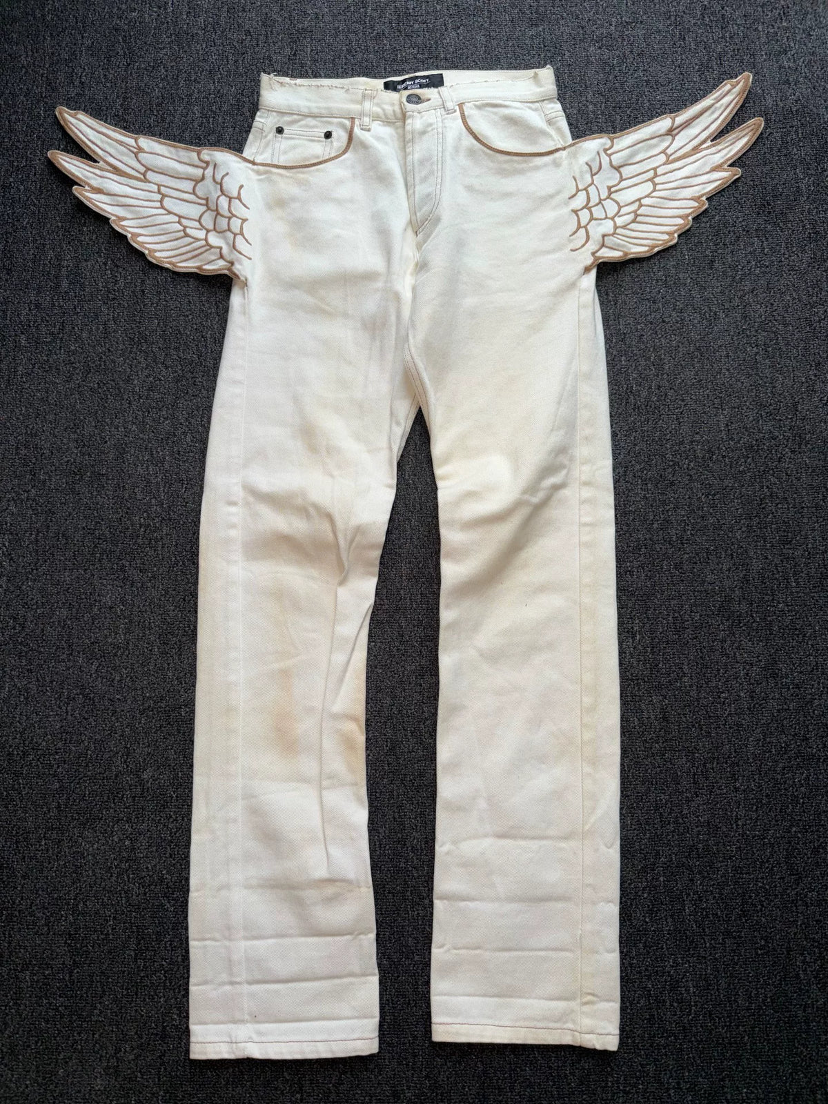 Jeremy Scott 2010aw Wings Cupie JS skinny jeans