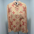 Louis Vuitton Silk All-Over Print Shirt