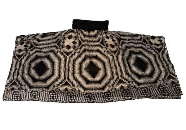 Jean Paul Gaultier Vintage Black Geometric Skirt