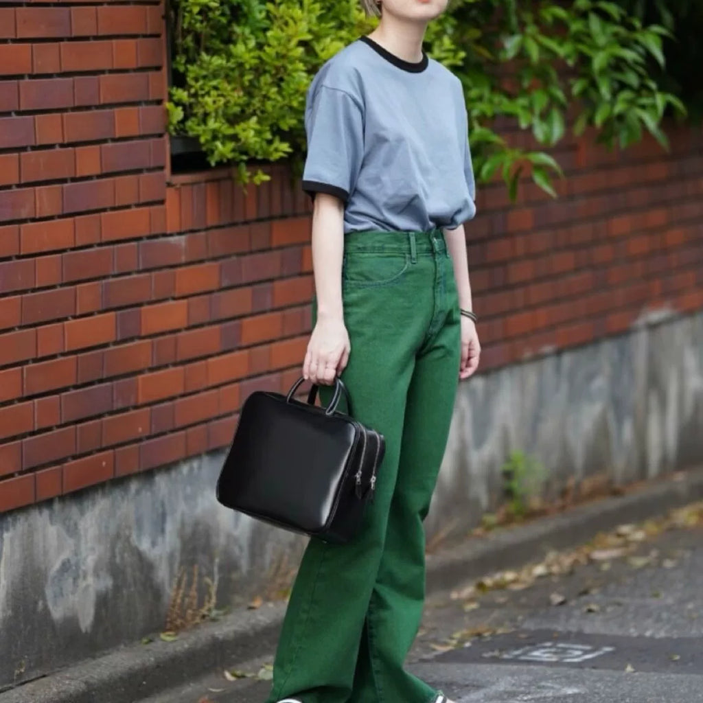 Comme des Garçons Rei Kawakubo Aoyama Limited Edition Square Handbag
