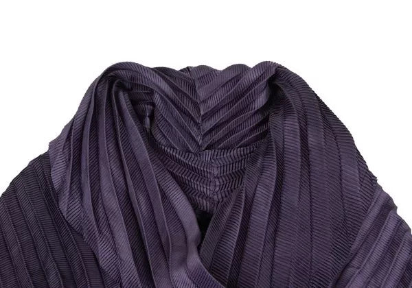 Issey Miyake Vintage Purple Pleated Top