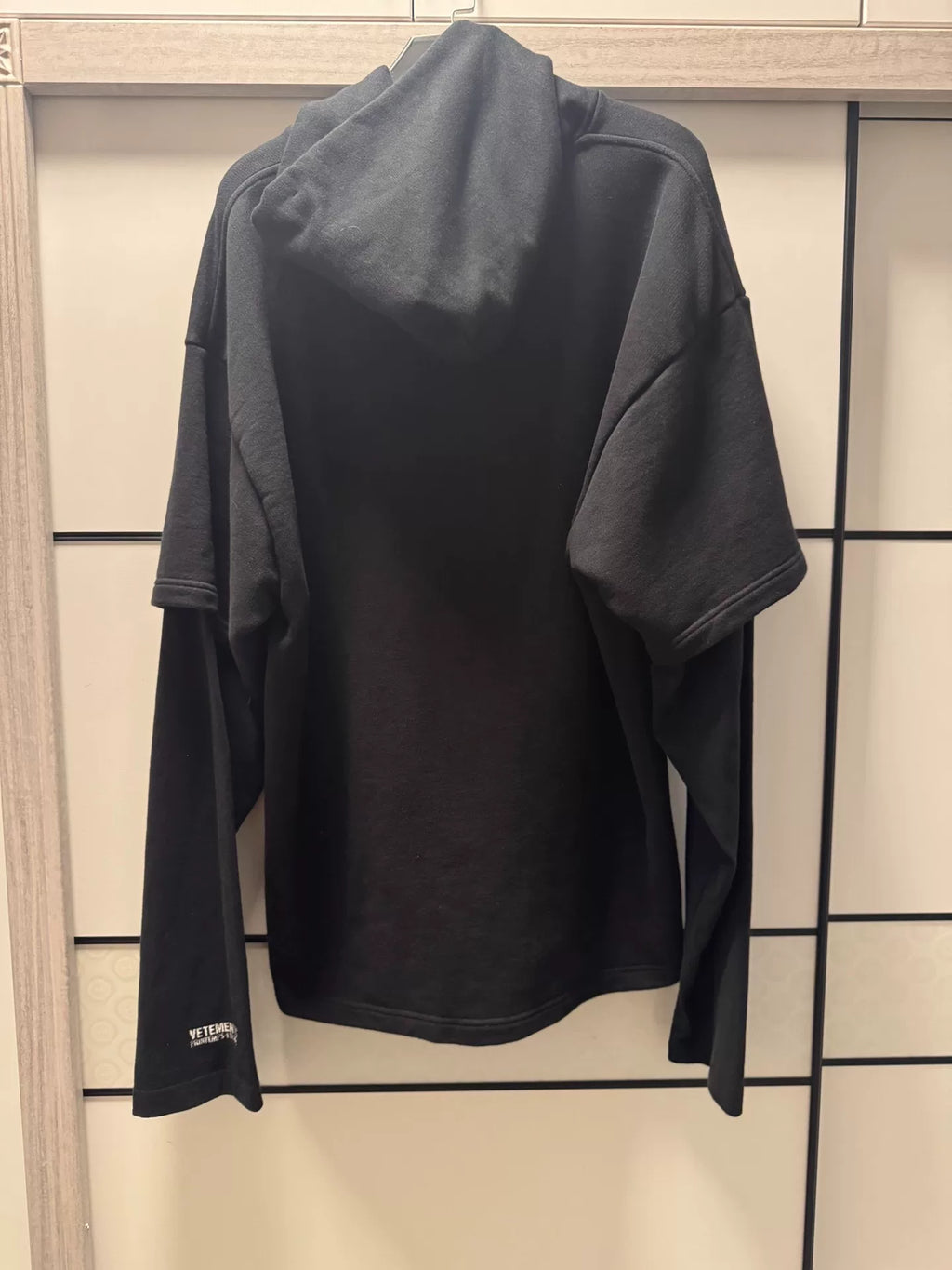 Vetements Tommy Hilfiger two-piece hooded sweatshirt