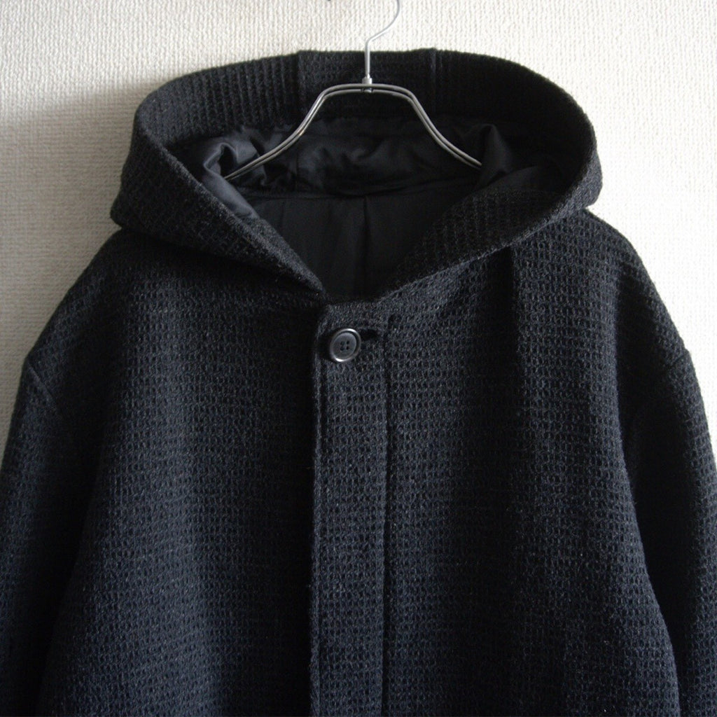 Yohji Yamamoto Hooded Wool Coat