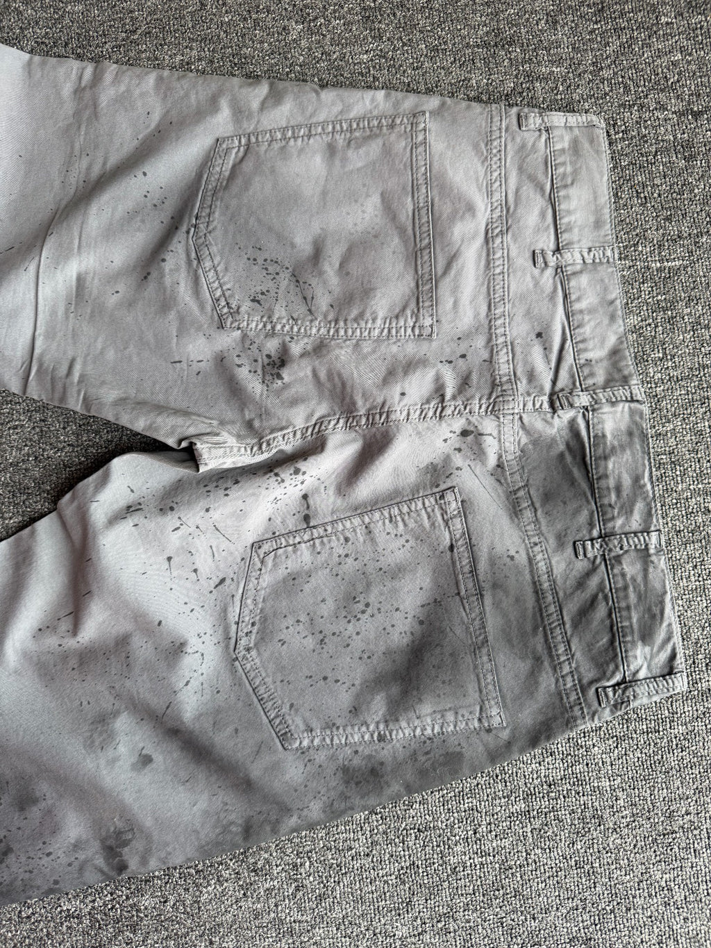 Kris Van Assche Slim Gray Pants