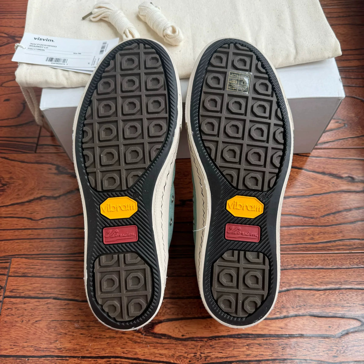 Visvim 24ss SKAGWAY LO CANVAS Thin-sole Canvas Shoes