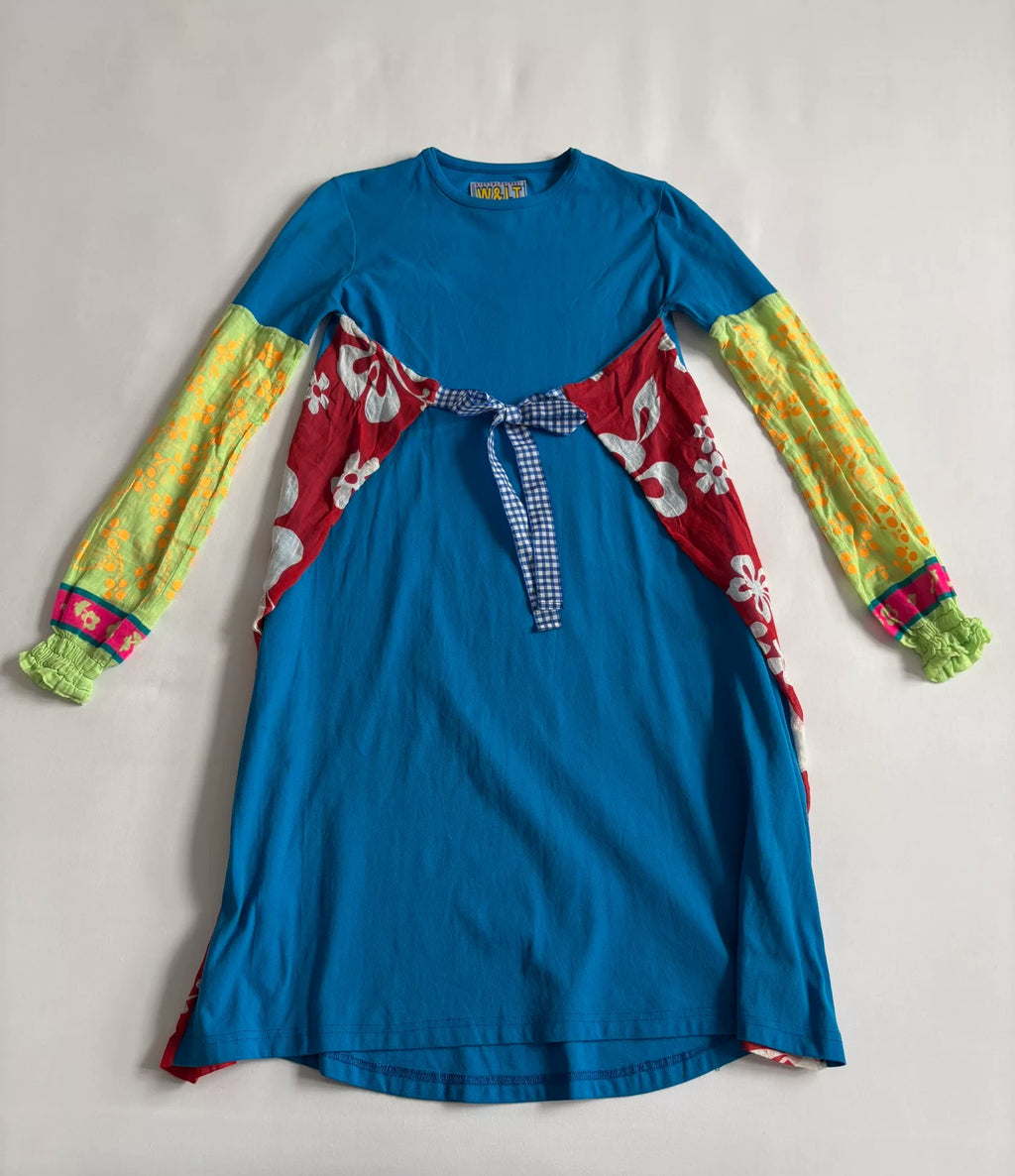 Walter van Beirendonck runway tulle patchwork 1997 dress