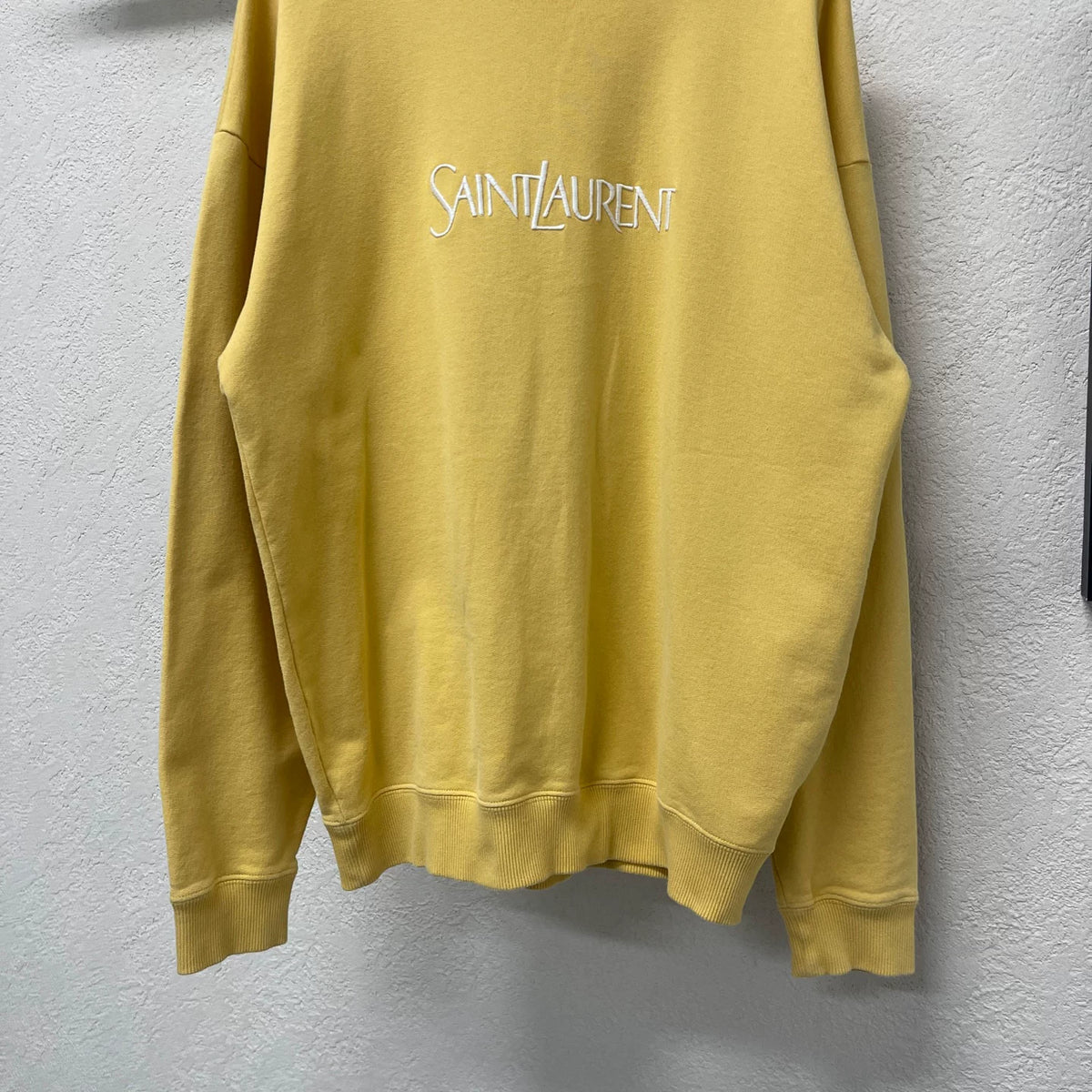 Saint Laurent Embroidered Logo Sweater