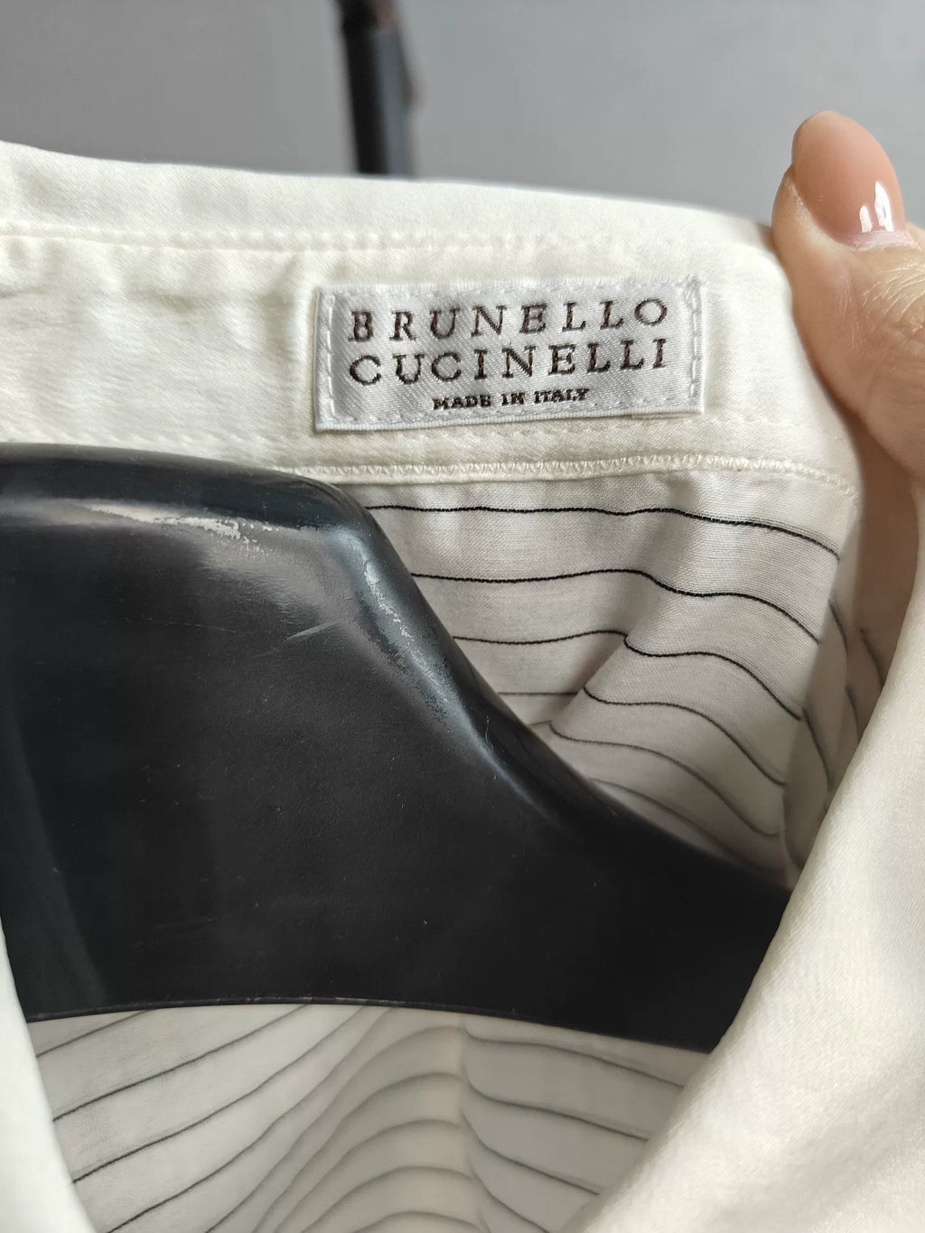 Brunello Cucinelli striped shirt