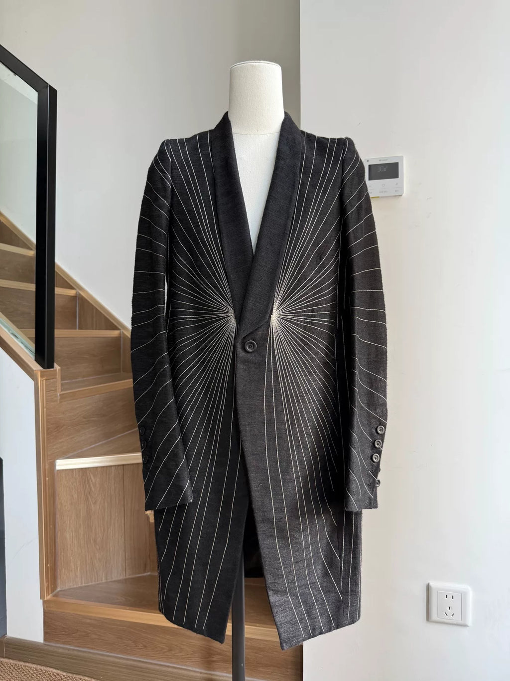 Rick Owens SS17 Ray Blazer Coat